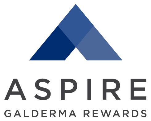 Aspire Galderma rewards logo